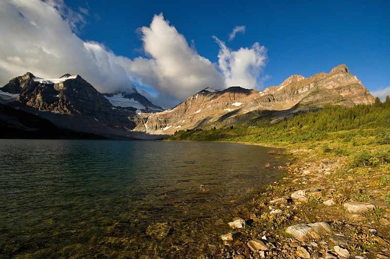 ráno u Magog Lake