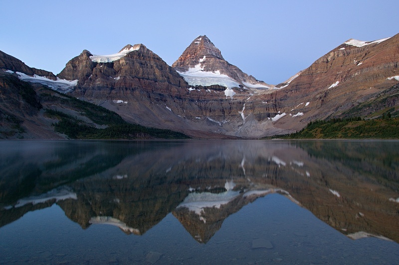 ráno u Magog Lake