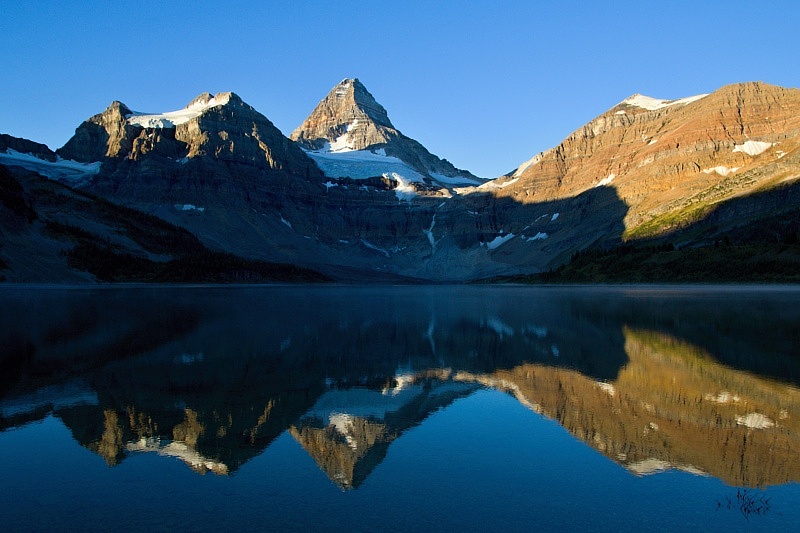 ráno u Magog Lake