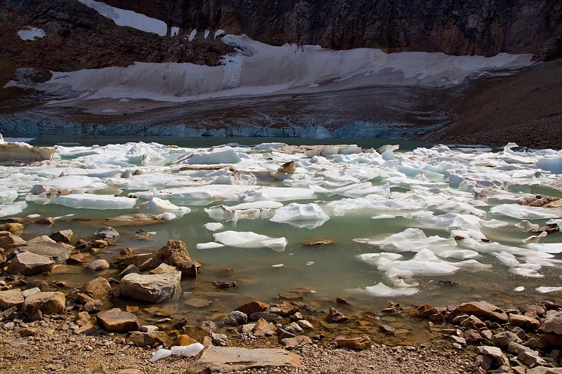 Mount Edith Cavell Glacier