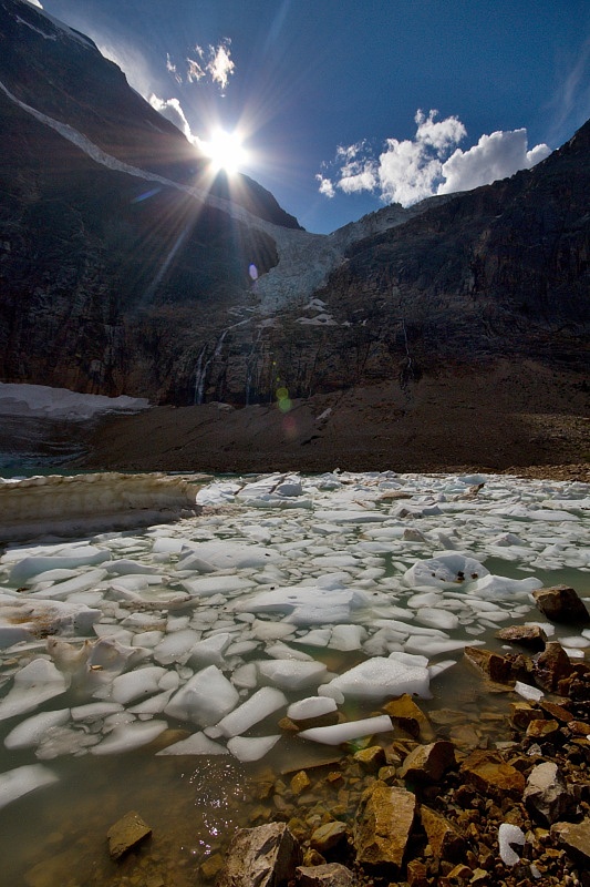 Mount Edith Cavell Glacier