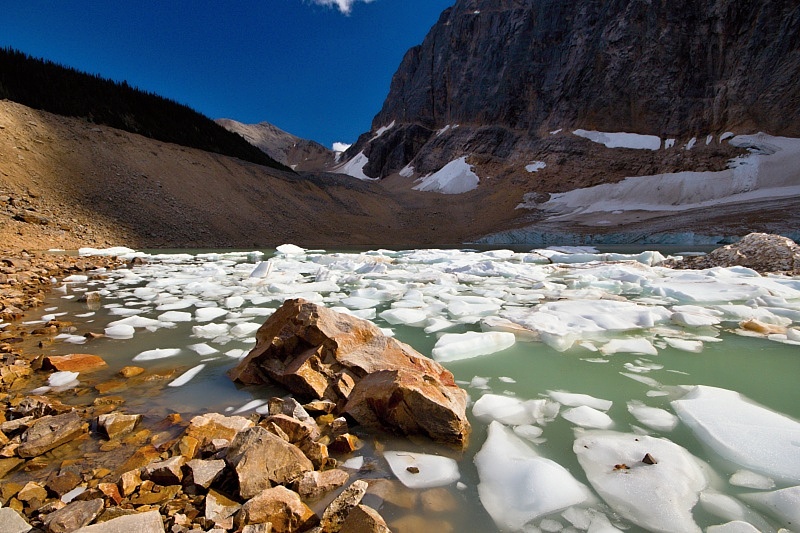 Mount Edith Cavell Glacier