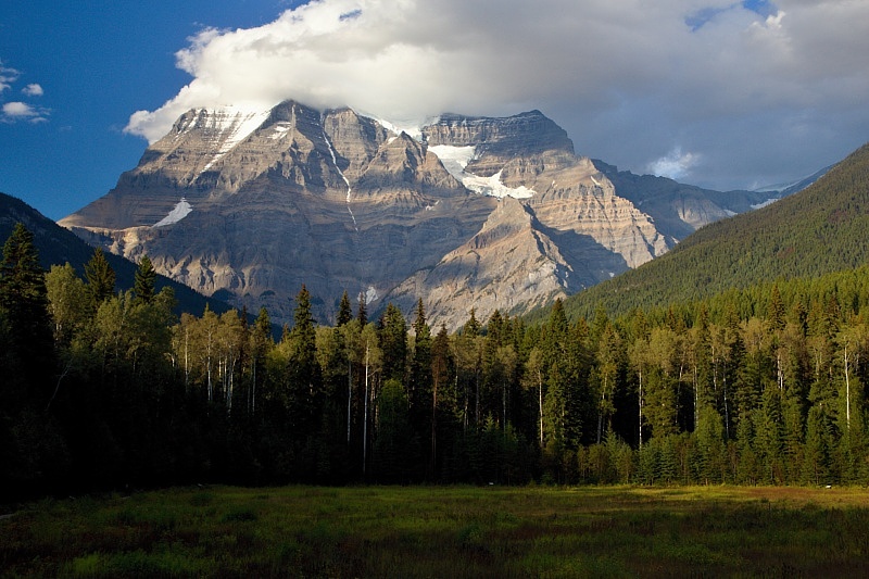 vyhlídka na Mount Robson